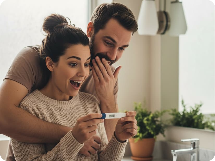 Couple receiving IVF care close to home