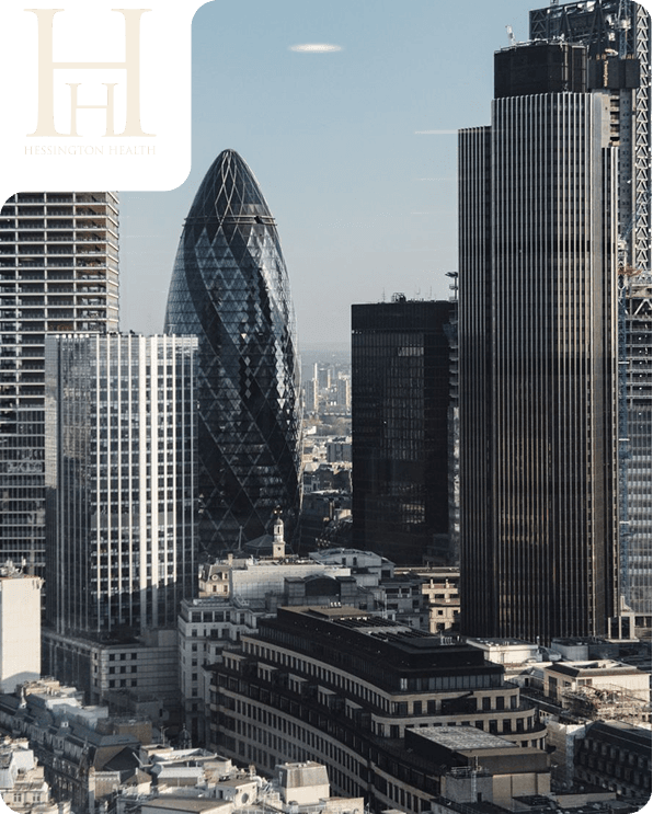 Corporate Health and Wellbeing - London skyline