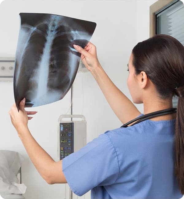 Private X-ray examination