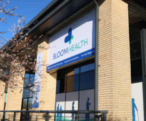 Medical imaging professional reviewing scans